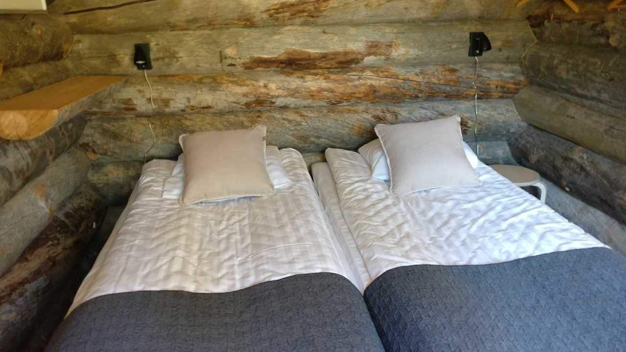 Kuukkeli Log Houses Villa Aurora "Pupula" Саариселькя Экстерьер фото