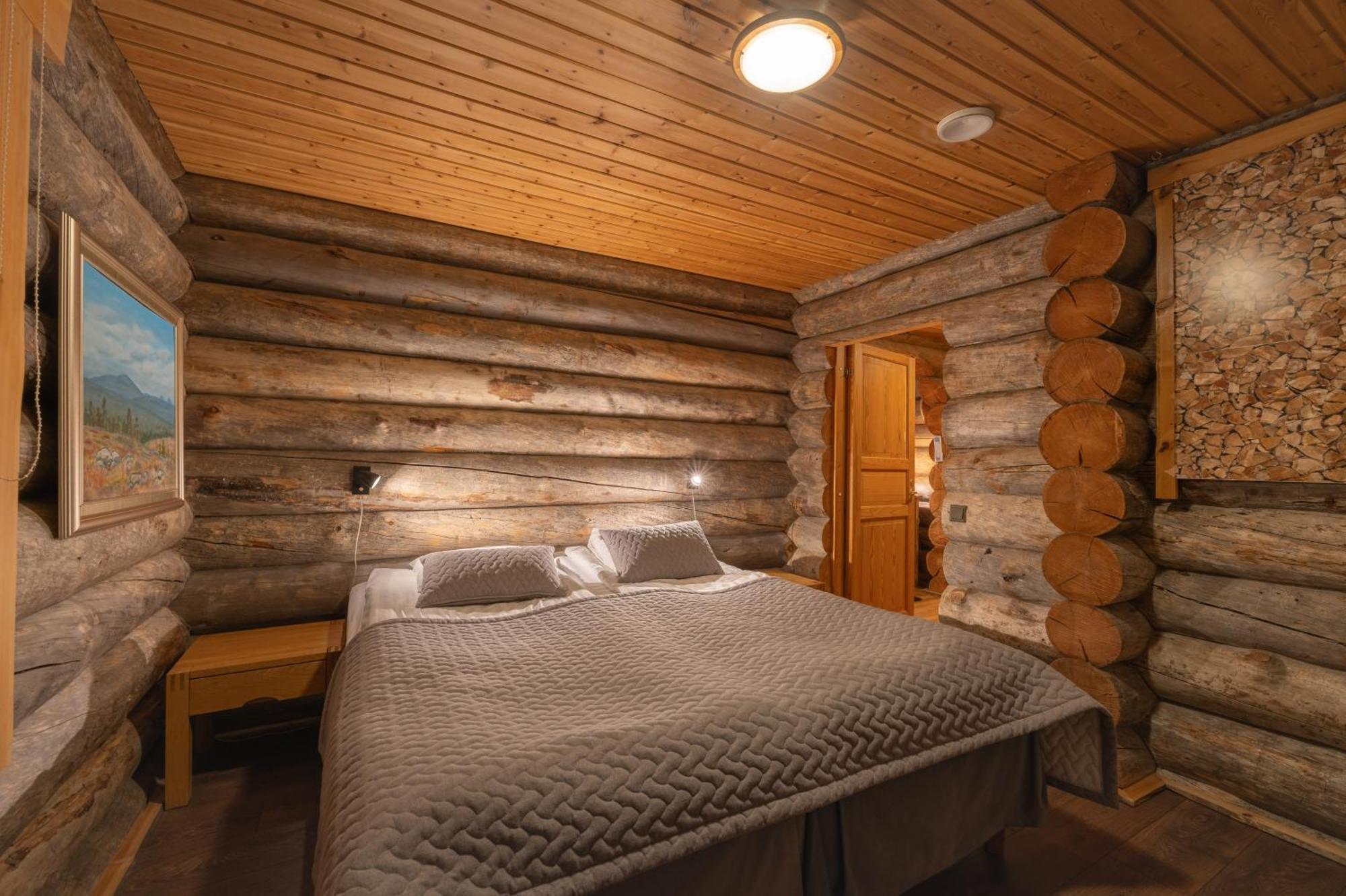 Kuukkeli Log Houses Villa Aurora "Pupula" Саариселькя Экстерьер фото